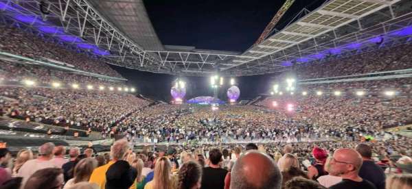 Wembley Stadium, bloc: 113, rangée: 40, place: 52