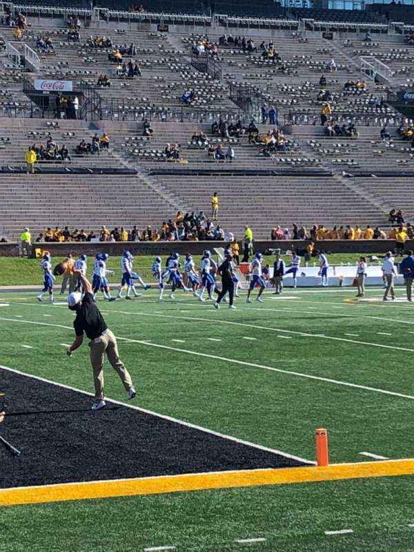 Faurot Field, bloc: 116, rangée: 2, place: 1