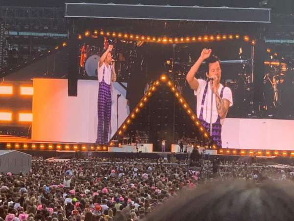 Wembley Stadium, bloc: 112, rangée: 19, place: 9
