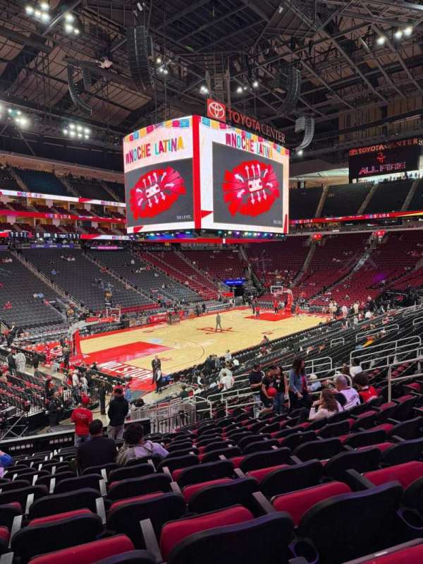 Toyota Center, bloc: 111, rangée: 21, place: 13