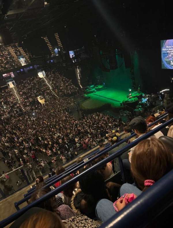 Barclays Arena, Hamburg, bloc: O14, rangée: 8, place: 24