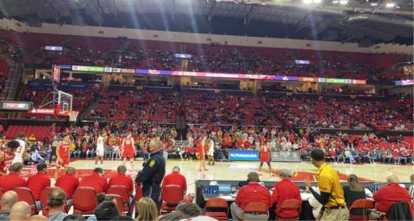 Xfinity Center, Maryland, bloc: 126, rangée: E, place: 1