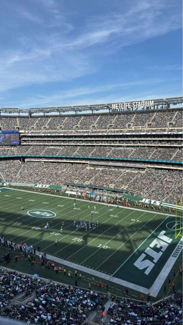 MetLife Stadium, bloc: 333, rangée: 1, place: 1