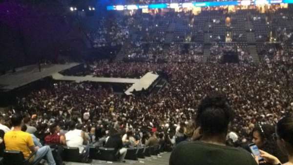 Accor Arena, bloc: Gradin O, rangée: 3, place: 25