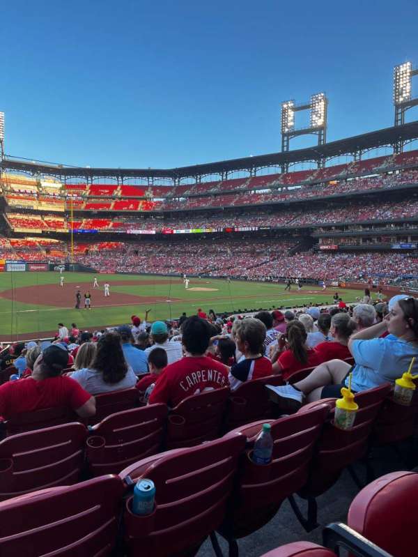 Busch Stadium, bloc: 160, rangée: 16, place: 14
