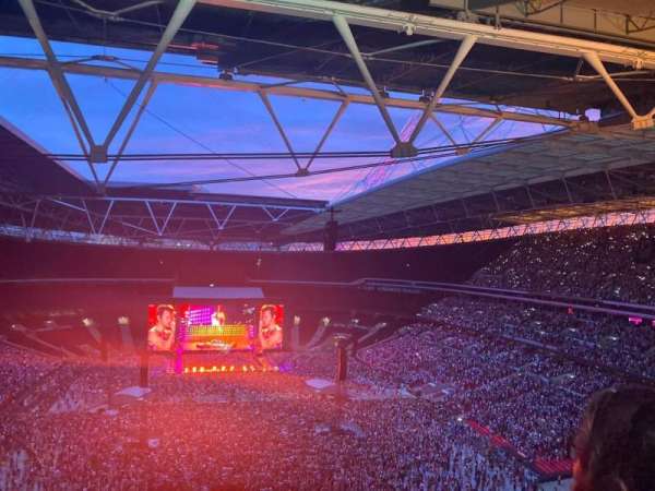 Wembley Stadium, bloc: 514, rangée: 21, place: 23