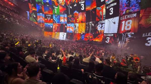 The Sphere, Vegas, bloc: 108, rangée: 20, place: 12