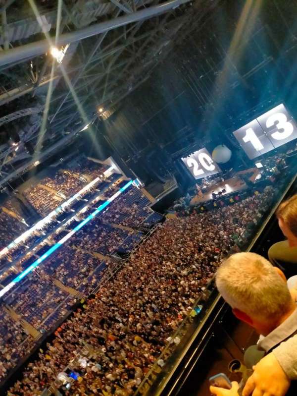 The O2, London, bloc: 419, rangée: C, place: 890