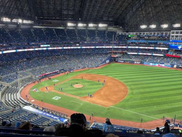 Rogers Centre, bloc: 515, rangée: 10, place: 9