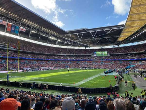 Wembley Stadium, bloc: 108, rangée: 22, place: 183