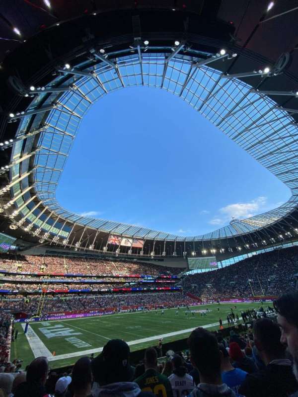 Tottenham Hotspur Stadium, bloc: 108, rangée: 16, place: 241