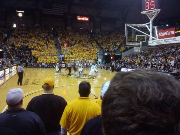 Mizzou Arena, bloc: 110, rangée: 4, place: 9