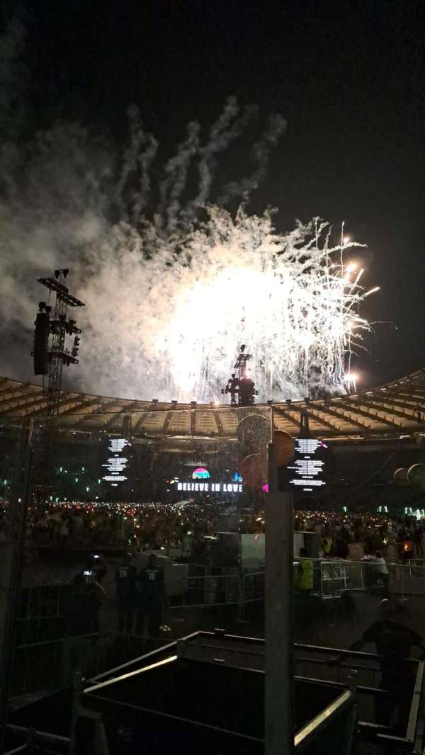 Stadio Olimpico, bloc: Quinto Settore Numerato Vis Ostr, rangée: 1, place: D01