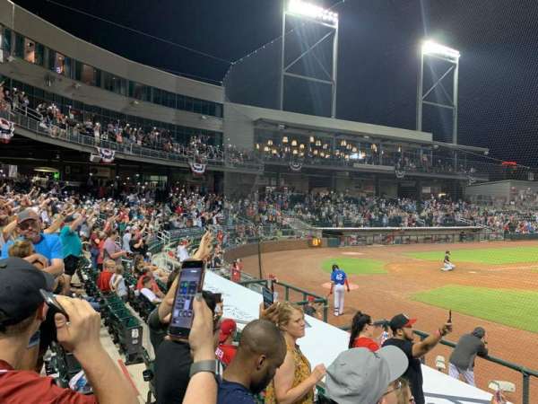 Regions Field, bloc: 112, rangée: L, place: 10