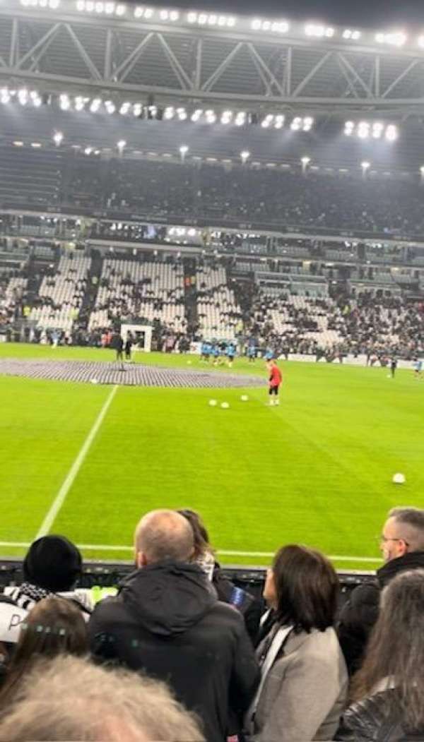 Allianz Stadium, Turin, bloc: 114, rangée: 3, place: 16