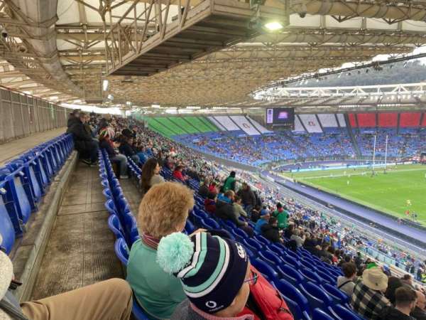 Stadio Olimpico, bloc: 42AD, rangée: 56, place: 18