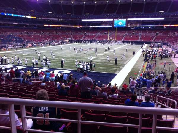 The Dome at America's Center, bloc: 152LO, rangée: U, place: 2