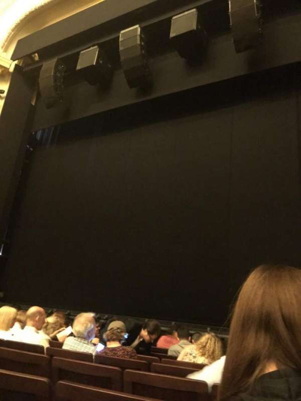 Hudson Theatre, bloc: Orchestra C, rangée: H, place: 121
