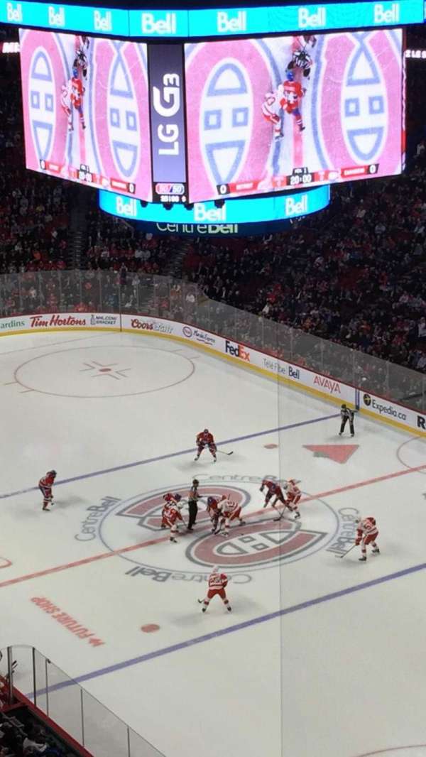 Centre Bell, bloc: 332, rangée: B, place: 1