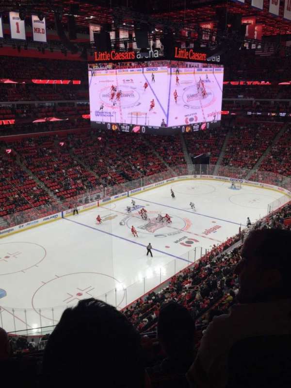 Little Caesars Arena, bloc: M33, rangée: 5, place: 13