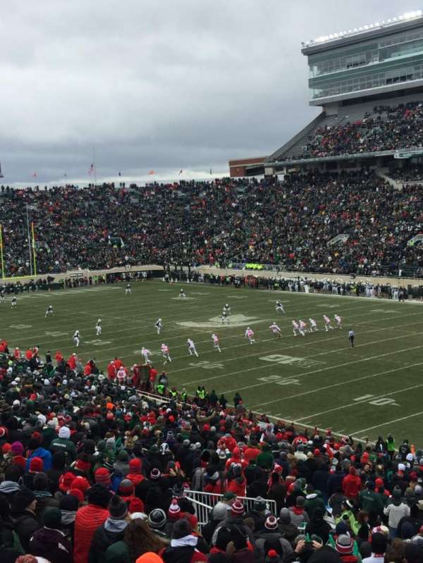 Spartan Stadium, bloc: 4, rangée: 46, place: 55