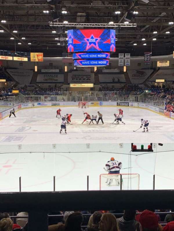 Dow Event Center, bloc: U1, rangée: K, place: 12