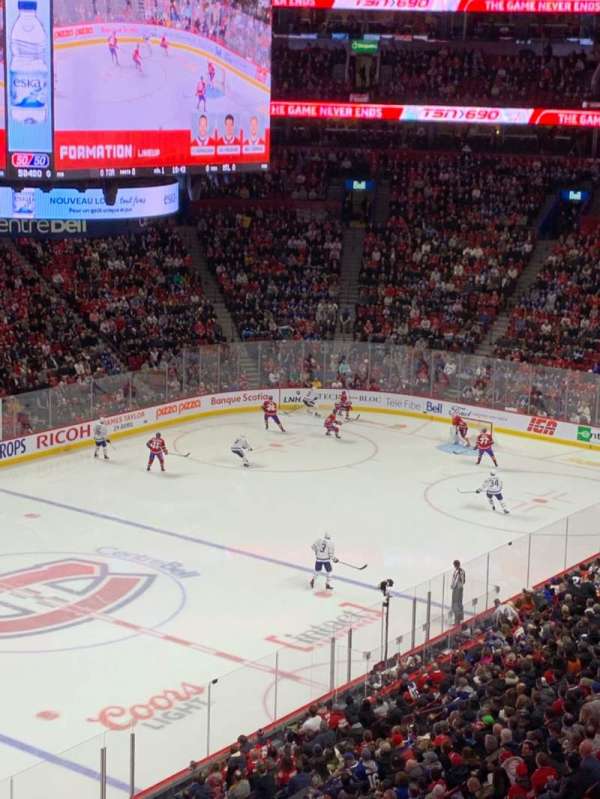 Centre Bell, bloc: 216, rangée: C, place: 11