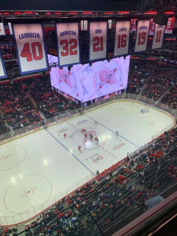 Little Caesars Arena, bloc: G21, rangée: 1, place: 7