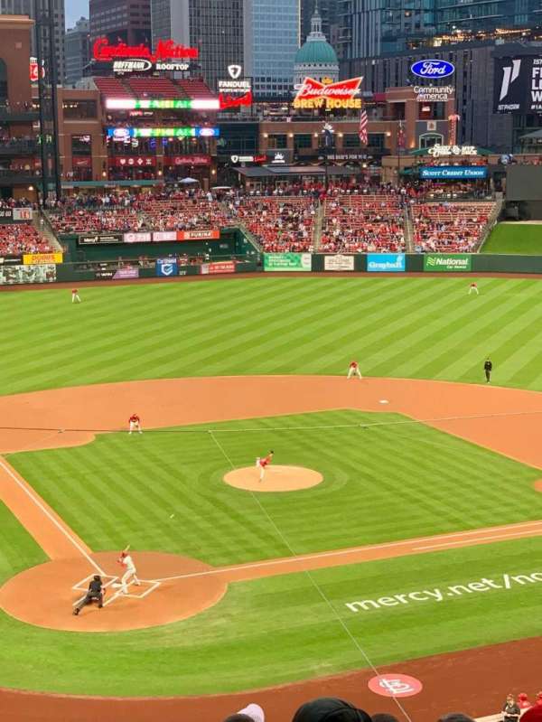 Busch Stadium, bloc: 248, rangée: 8, place: 14