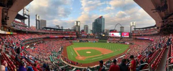 Busch Stadium, bloc: 248, rangée: 8, place: 14