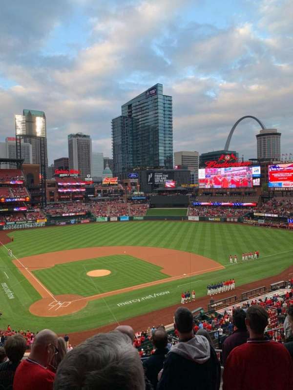 Busch Stadium, bloc: 248, rangée: 8, place: 14