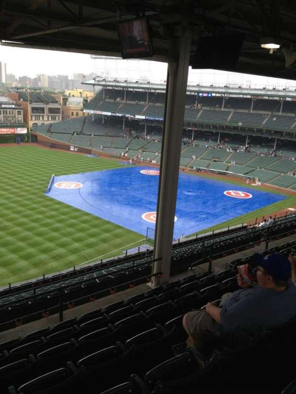 Wrigley Field, bloc: 405L, rangée: 7, place: 8