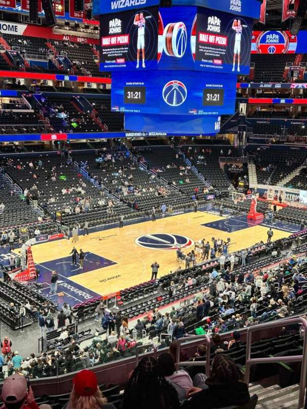 Capital One Arena, bloc: 226, rangée: K, place: 9