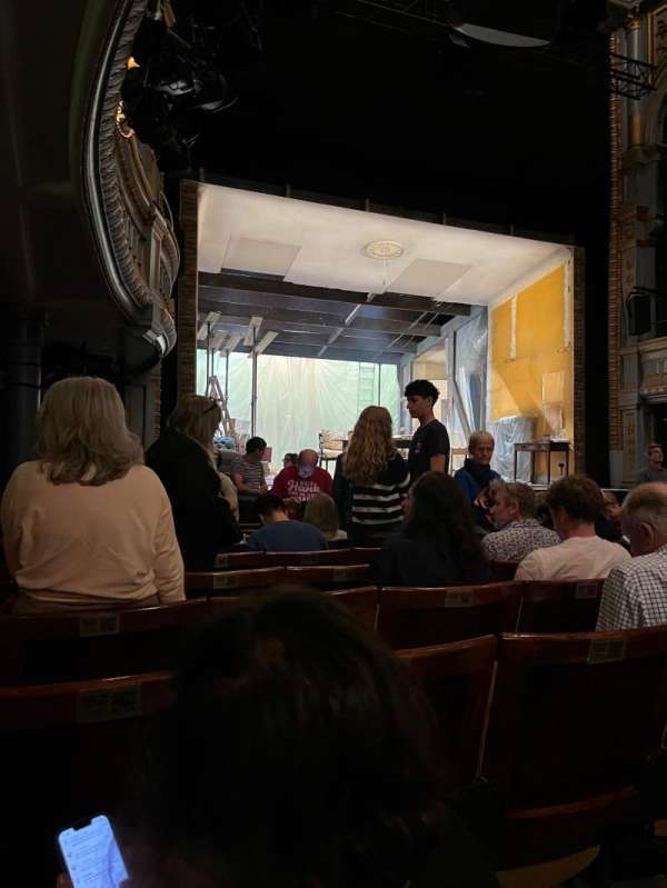 Harold Pinter Theatre, bloc: Stalls, rangée: K, place: 20