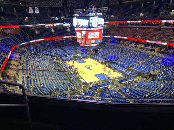 Kia Center, bloc: 203, rangée: 3, place: 17