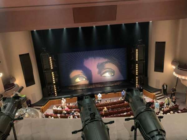McCallum Theatre, bloc: Balcony, rangée: A, place: 313