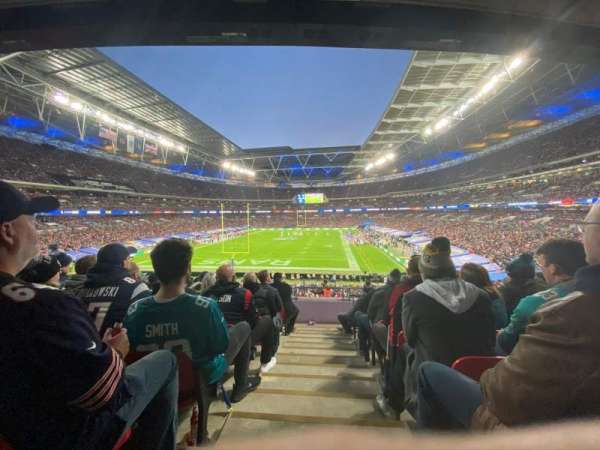 Wembley Stadium, bloc: 110, rangée: 43, place: 220