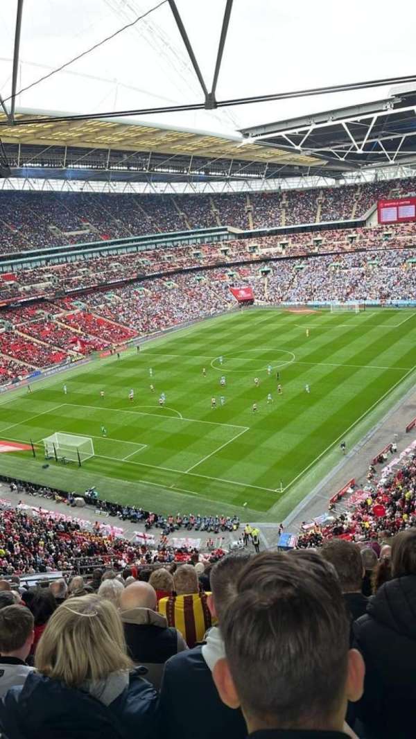 Wembley Stadium, bloc: 535, rangée: 16, place: 251