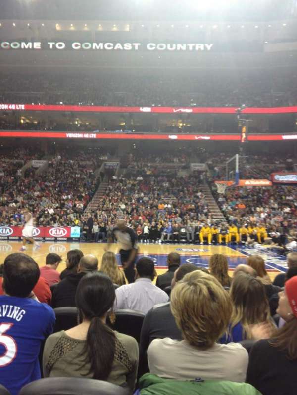 Xfinity Mobile Arena, bloc: 115, rangée: 2, place: 10