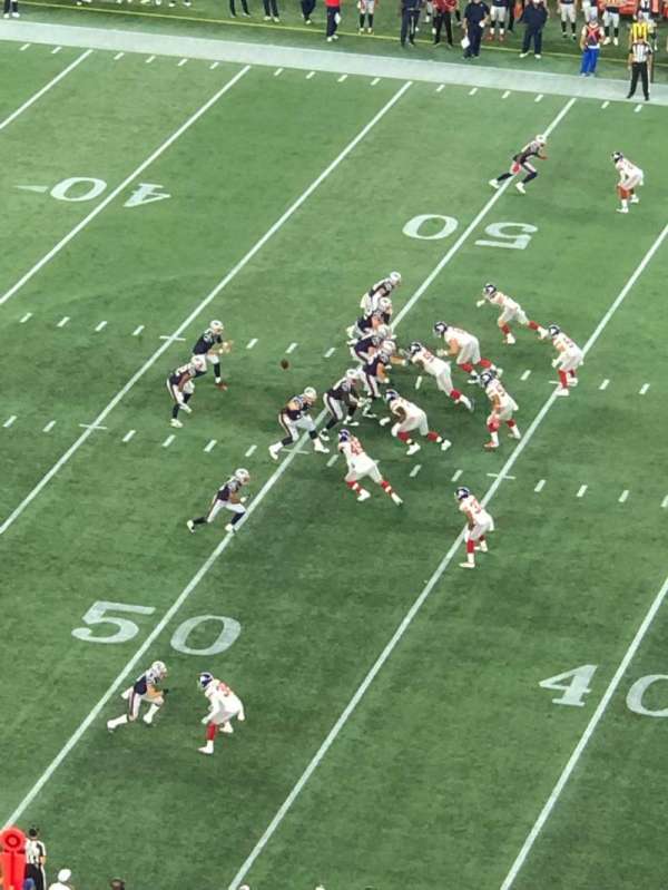 Gillette Stadium, bloc: 329, rangée: 6, place: 13
