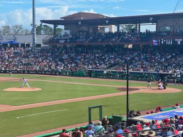 BayCare Ballpark, bloc: 118, rangée: 18