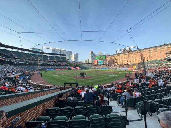 Oriole Park at Camden Yards, bloc: 36, rangée: 13, place: 4