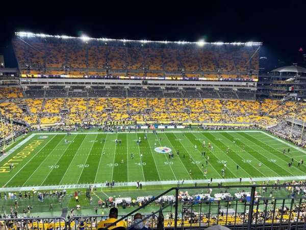 Acrisure Stadium, bloc: 533, rangée: G, place: 1