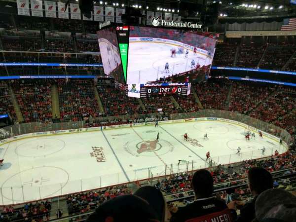 Prudential Center, bloc: 127, rangée: 3, place: 14