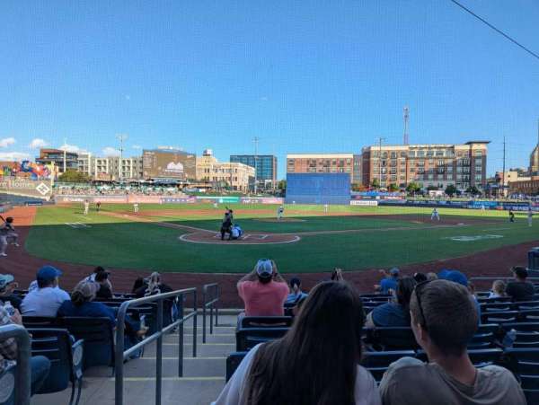 ONEOK Field, bloc: 109, rangée: K, place: 17