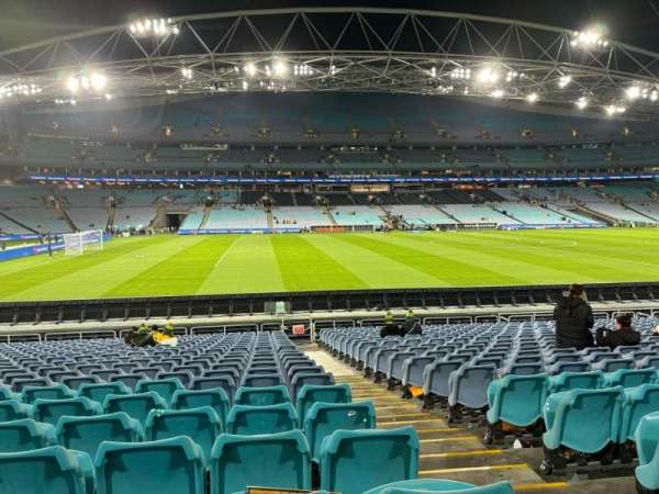 Accor Stadium, bloc: 105, rangée: 22, place: 27