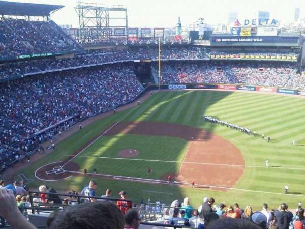 Turner Field, bloc: 413, rangée: 15, place: 4