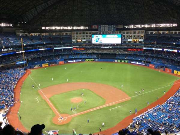 Rogers Centre, bloc: 521, rangée: 21, place: 9