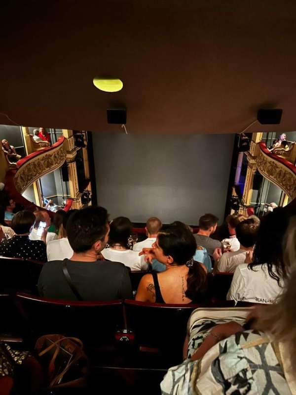 Duke of York's Theatre, bloc: Upper Circle, rangée: F, place: 11