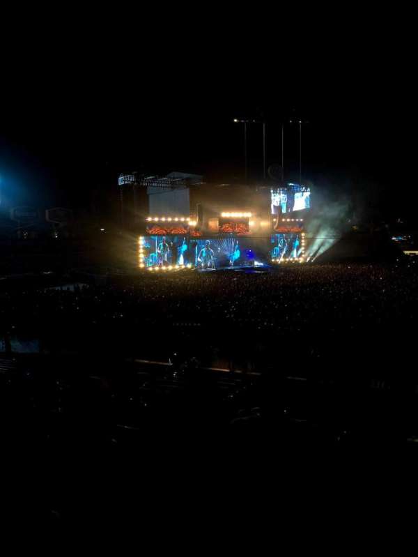 Dodger Stadium, bloc: 143LG, rangée: F, place: 4